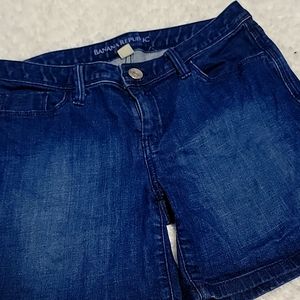 BANANA REPUBLIC  Jean roll up shorts